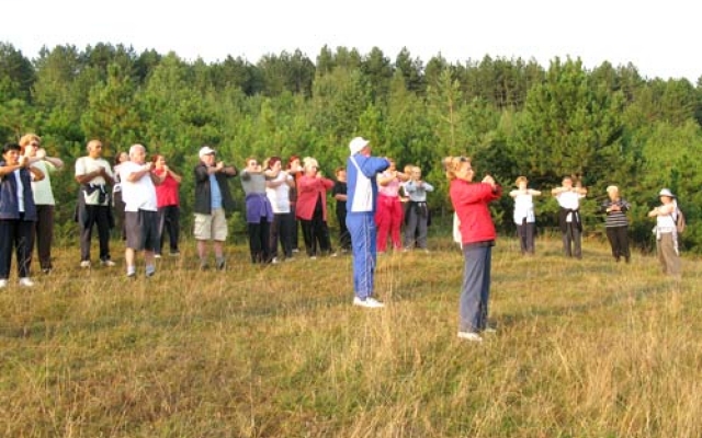 Čigota program exercises in nature