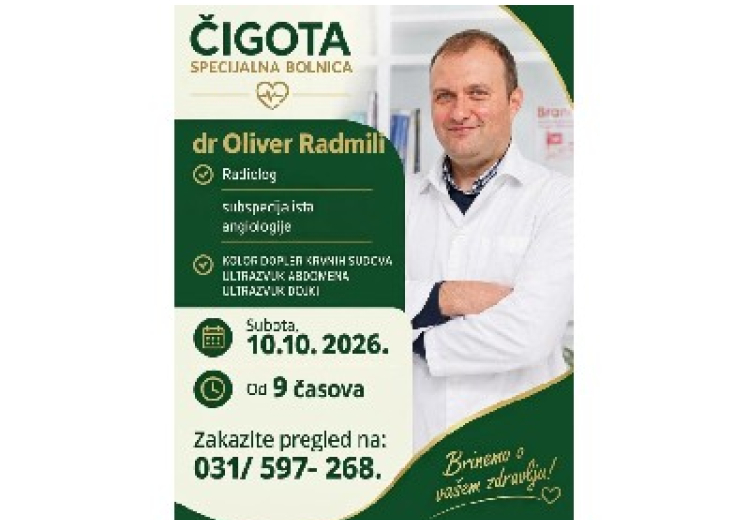 dr Oliver Radmili - radiolog